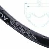 27.5 Zoll 25-584 Alex MD25 Disc Alufelge Schwarz Geöst 32L -Felgenringe Verkaufsladen alex19 md25 1