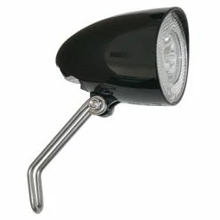 Büchel Retro LED-Scheinwerfer Schwarz