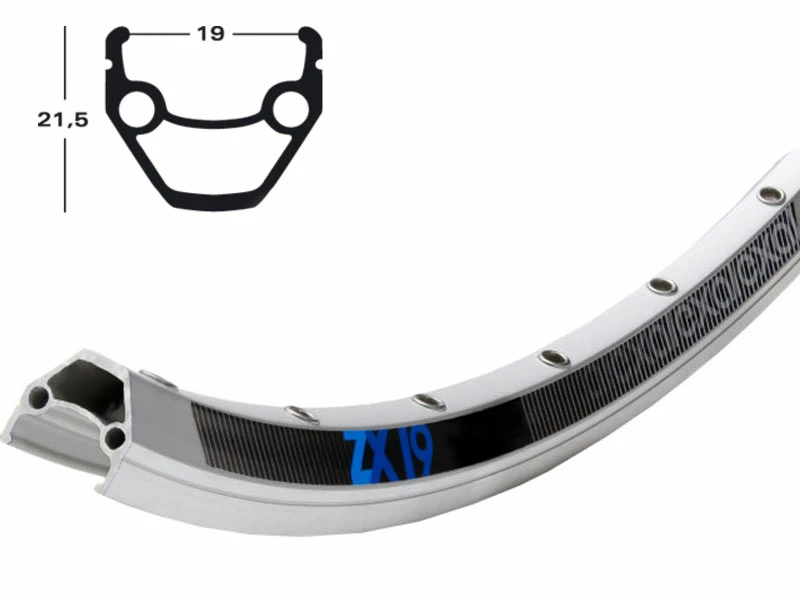 28 Zoll 19-622 Exal ZX19 Alufelge Silber Geöst 36L 3 28 Zoll 19-622 Exal ZX19 Alufelge Silber Geöst 36L