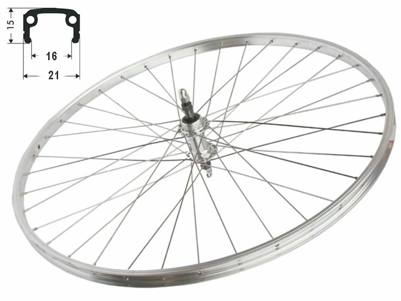 Hinterrad Kastenfelge Alu Silber Sondergröße 16-630 Mit Quando KT-A11R Schraubkranznabe 129mm 3 Hinterrad Kastenfelge Alu Silber Sondergröße 16-630 Mit Quando KT-A11R Schraubkranznabe 129mm