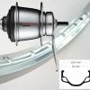 Sondergröße -635 Hinterrad Ryde HL32 Silber Mit Shimano Nexus 7-Gang Rücktritt SG-C3001 / 127mm -Felgenringe Verkaufsladen hr19 3600665 1
