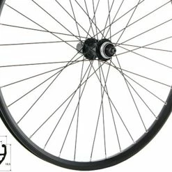 Hinterrad Ryde Taurus Disc 19-559 Schwarz FH-M8000