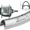 Hinterrad 28 Zoll 19-622 Schürmann Euroline Silber Mit Shimano Nexus 8-Gang Rücktritt Silber Und Silbernen Niro-Speichen -Felgenringe Verkaufsladen hr21 896030