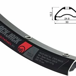 27.5 Zoll 25-584 Rodi Ready Disc Alufelge Schwarz Geöst 32L