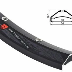 27.5 Zoll 30-584 Rodi Ready Disc Alufelge Schwarz Geöst 32L