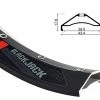 27.5 Zoll 40-584 Rodi Ready Disc Alufelge Schwarz Geöst 36L -Felgenringe Verkaufsladen rodi18 ready40