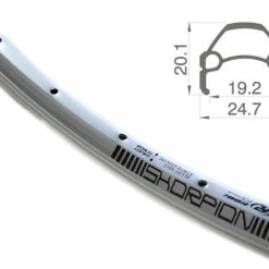 26 Zoll 19-559 Rodi Skorpion Alufelge Silber 36L