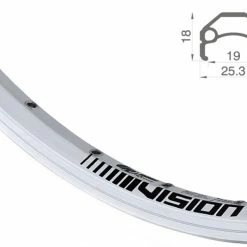 28 Zoll 19-622 Rodi Vision Alufelge Silber Geöst 36L