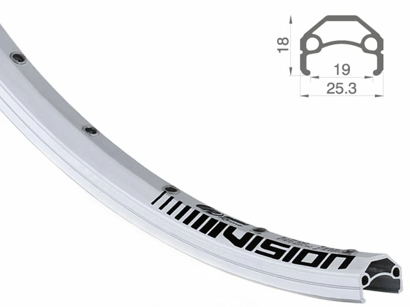 26 Zoll 19-559 Rodi Vision Alufelge Silber Geöst 36L 3 26 Zoll 19-559 Rodi Vision Alufelge Silber Geöst 36L