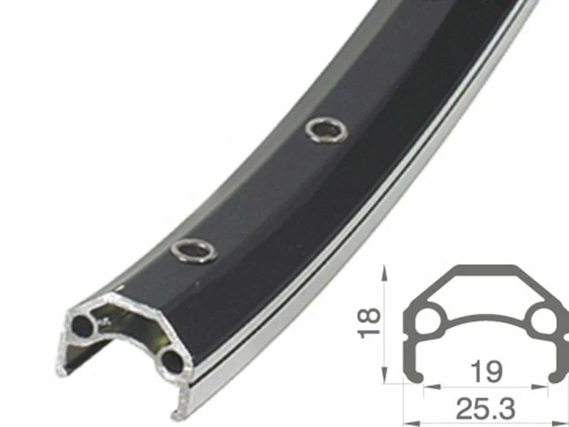 28 Zoll 19-622 Rodi Vision Alufelge Schwarz/silber Geöst 36L 3 28 Zoll 19-622 Rodi Vision Alufelge Schwarz/silber Geöst 36L