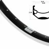 26 Zoll 25-559 Ryde Andra40 Alufelge Schwarz/silber 36L -Felgenringe Verkaufsladen ryde18 andra40 3