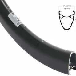 28 Zoll 19-622 Ryde Dutch Disc Alufelge Schwarz 32L