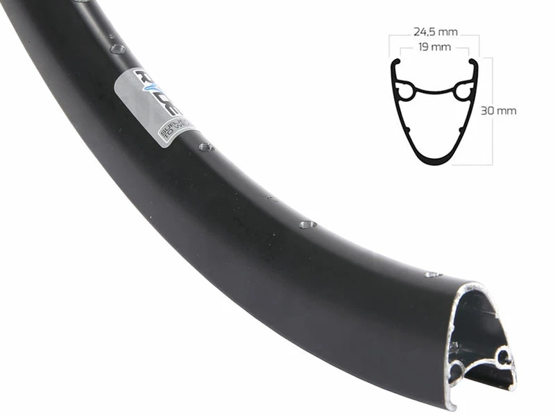 28 Zoll 19-622 Ryde Dutch Disc Alufelge Schwarz 32L 3 28 Zoll 19-622 Ryde Dutch Disc Alufelge Schwarz 32L