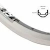 28 Zoll 19-622 Ryde ZAC19 Alufelge Silber Geöst 36L -Felgenringe Verkaufsladen ryde18 zac19si