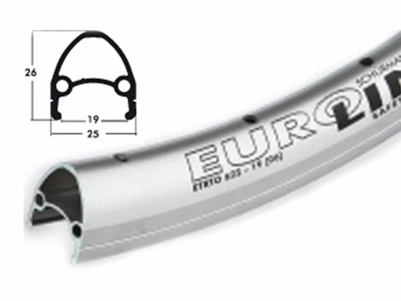 26 Zoll 19-559 Schürmann Euroline Alufelge Silber 36L 3 26 Zoll 19-559 Schürmann Euroline Alufelge Silber 36L