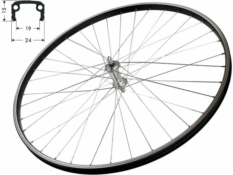 Vorderrad 20 Zoll 19-406 Schürmann Sport Kastenfelge Schwarz / Quando Mutternachse 3 Vorderrad 20 Zoll 19-406 Schürmann Sport Kastenfelge Schwarz / Quando Mutternachse