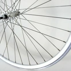 Vorderrad 26 Zoll 19-559 Schürmann Euroline Silber Alunabe Silber Mutternachse