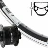Vorderrad 17-622 Contec Classic L17 Schwarz Shimano Nabendynamo DH-3D37 HA Centerlock Sw-Sp -Felgenringe Verkaufsladen vr19 7603459